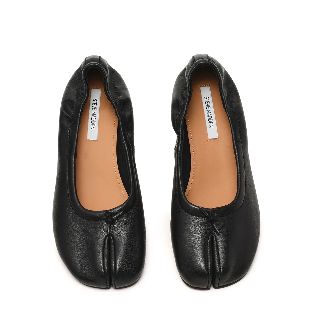 Cyra Flat Shoe BLACK LEATHER - Image 3