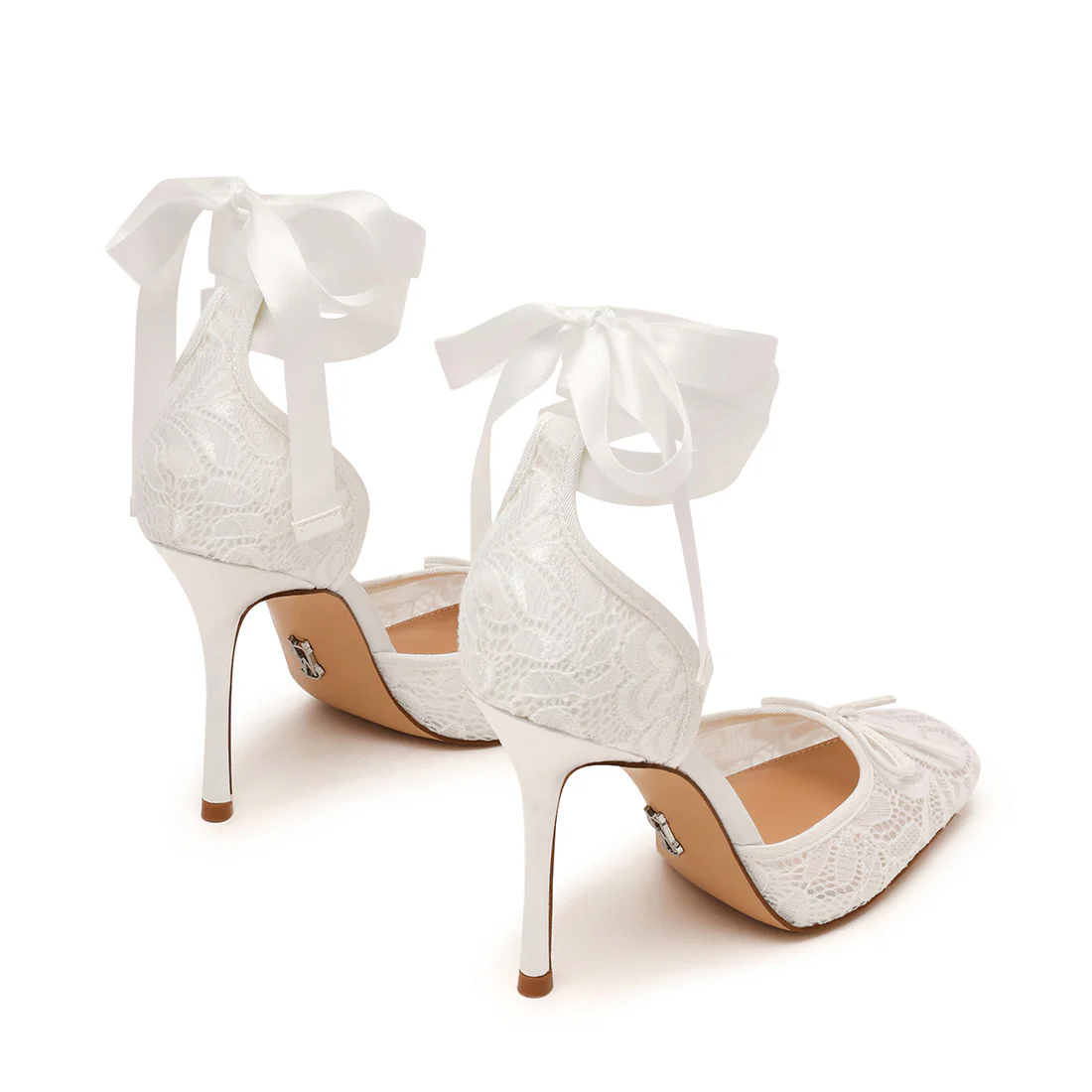 Larina Pump WHITE LACE - Image 3
