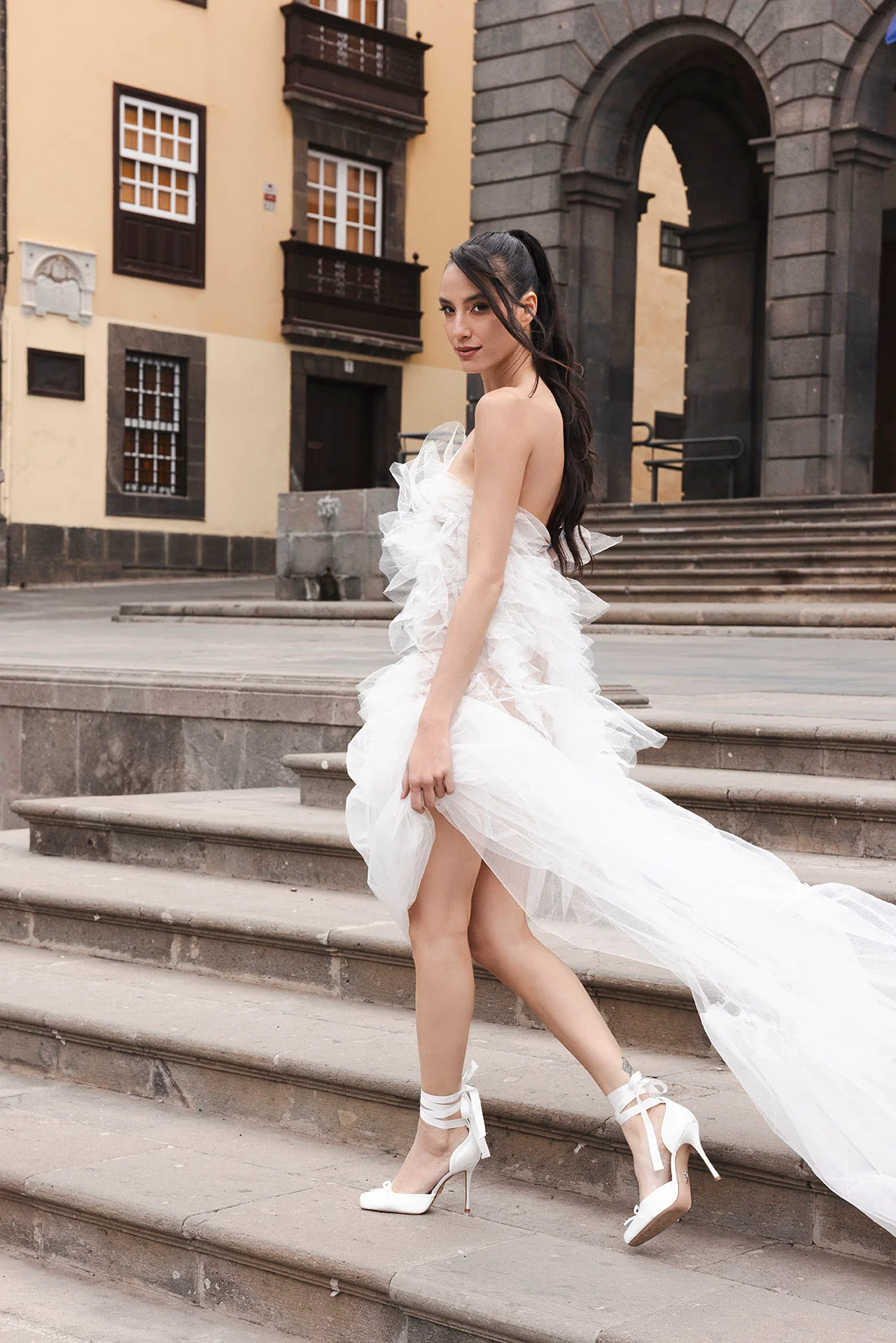 Larina Pump IVORY SATIN - Image 7