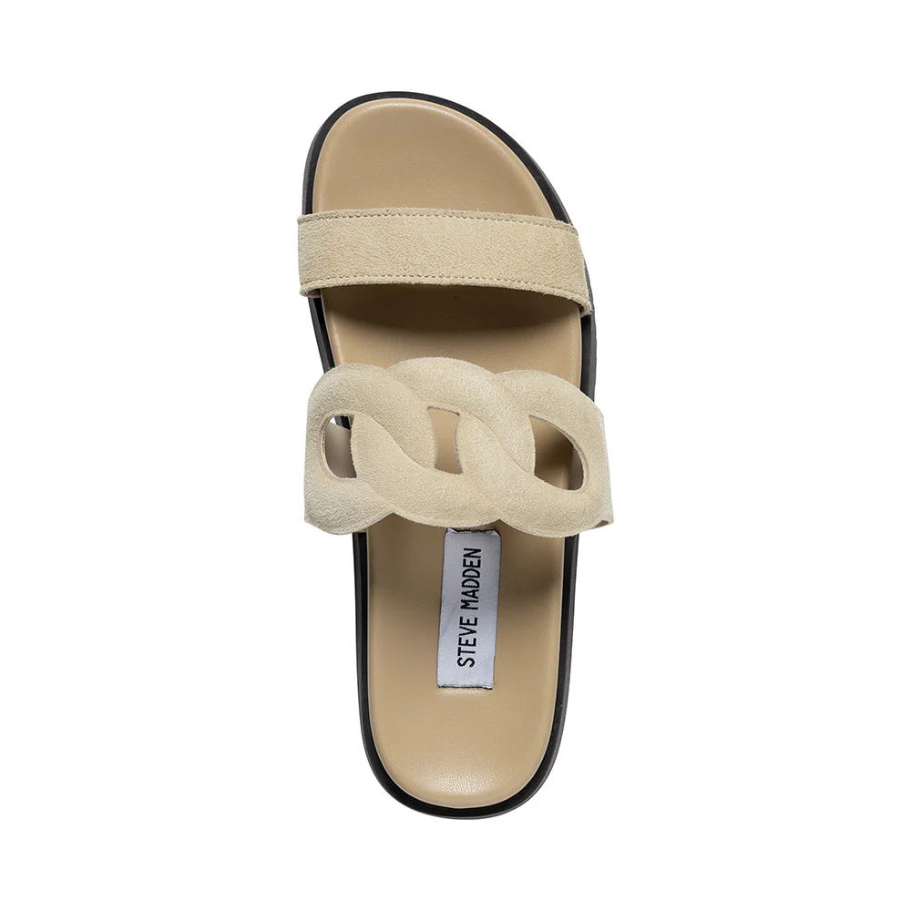 Myrtle Sandal BEIGE SUEDE - Image 5